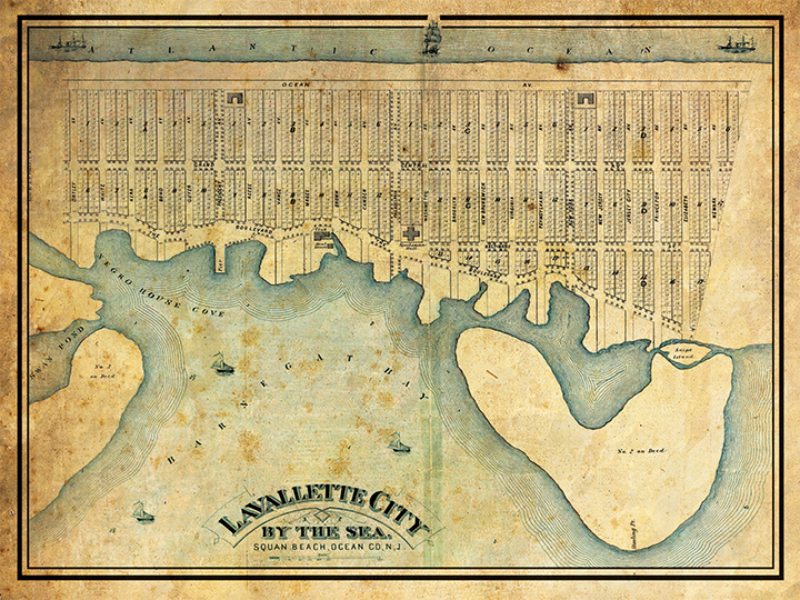 Lavallete Vintage Remixed Map