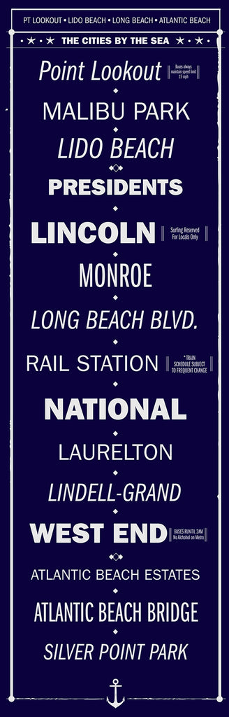 Long Beach Metro Poster