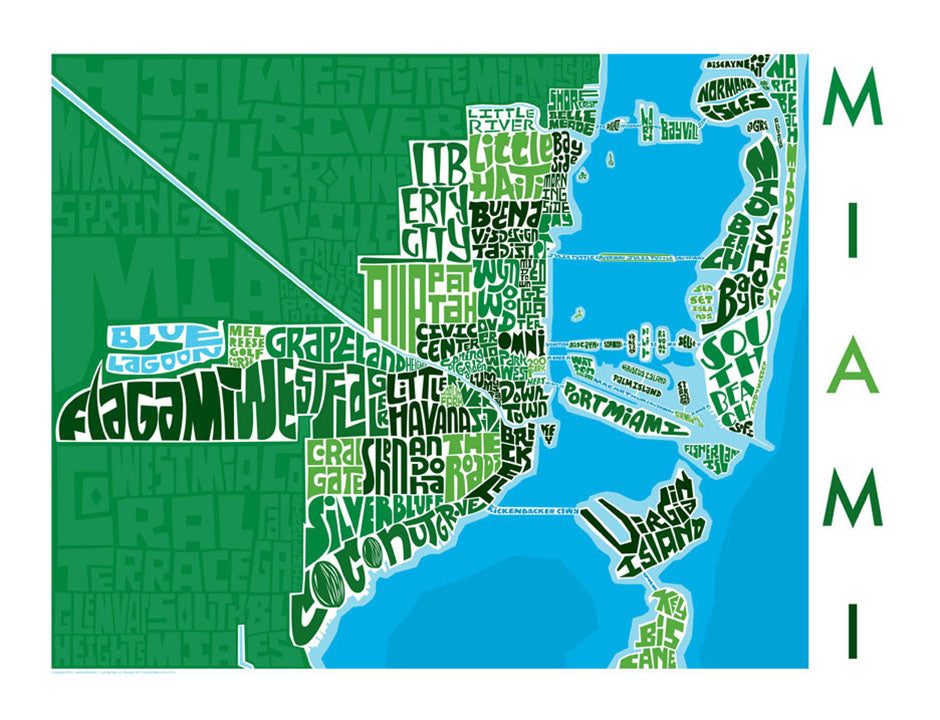 Miami Neighborhood Type Map