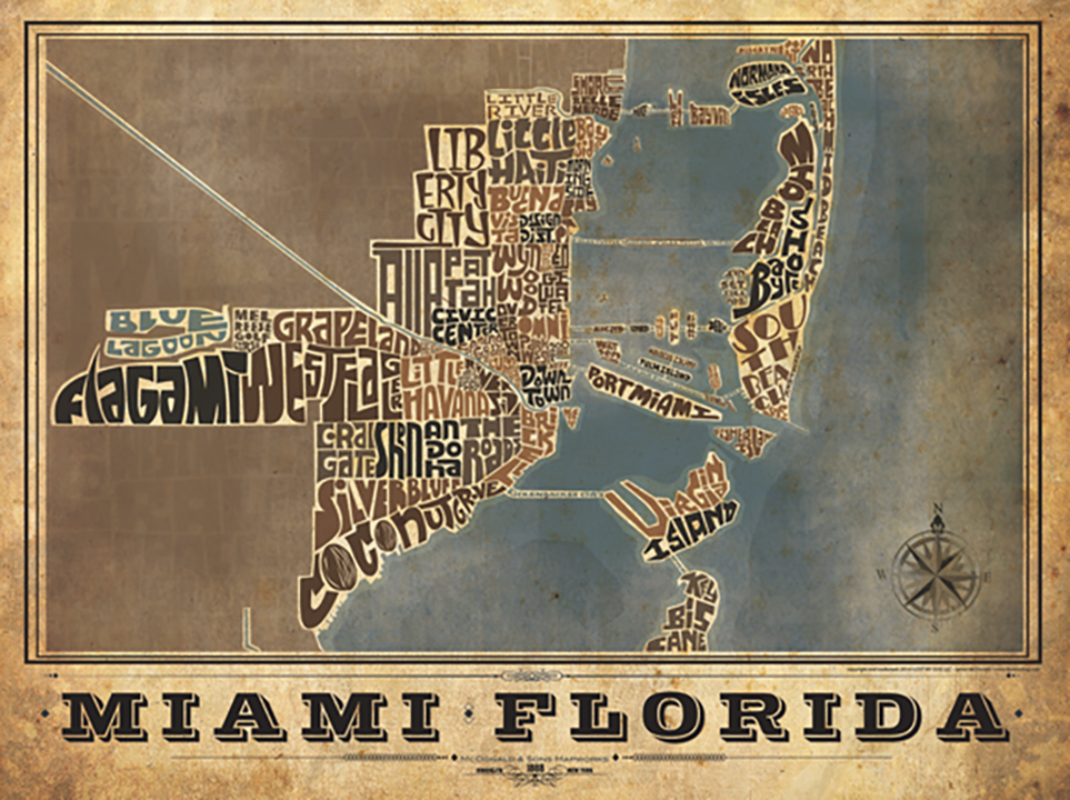 Miami Neighborhood Type Map