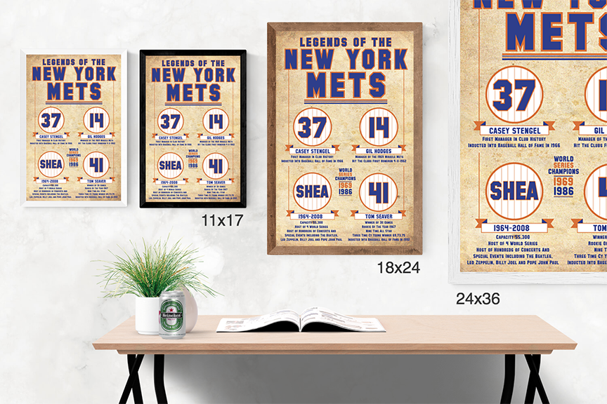 Mets Retired Numbers. On April 15, 1997 in a historic…, by New York Mets