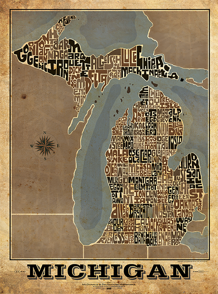 Michigan Neighborhood Type Map