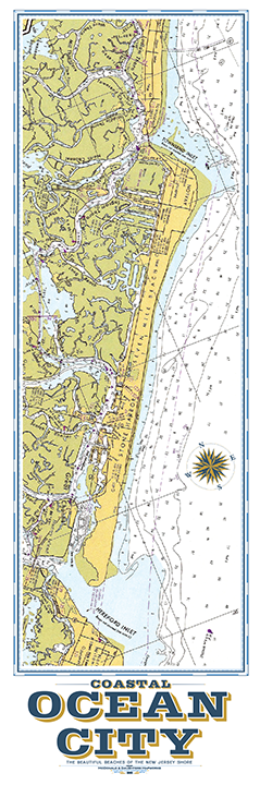 Ocean City Nautical Chart