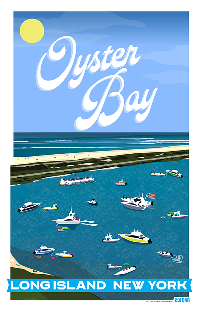Oyster Bay Illustration