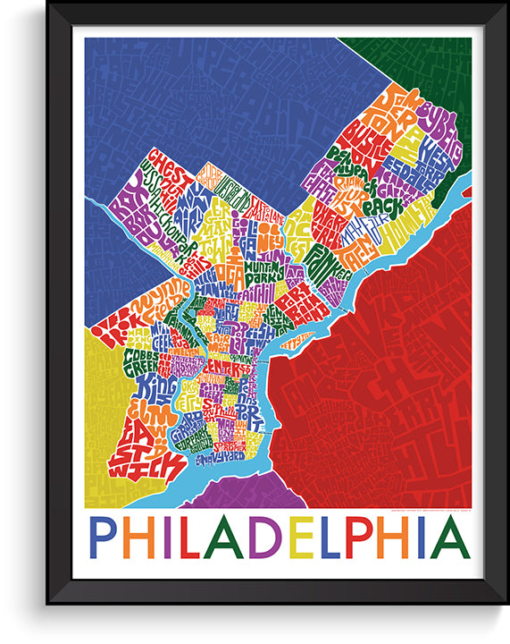 Philadelphia Neighborhood Type Map