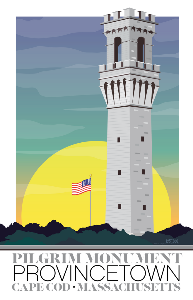 Provincetown Cape Cod Illustration