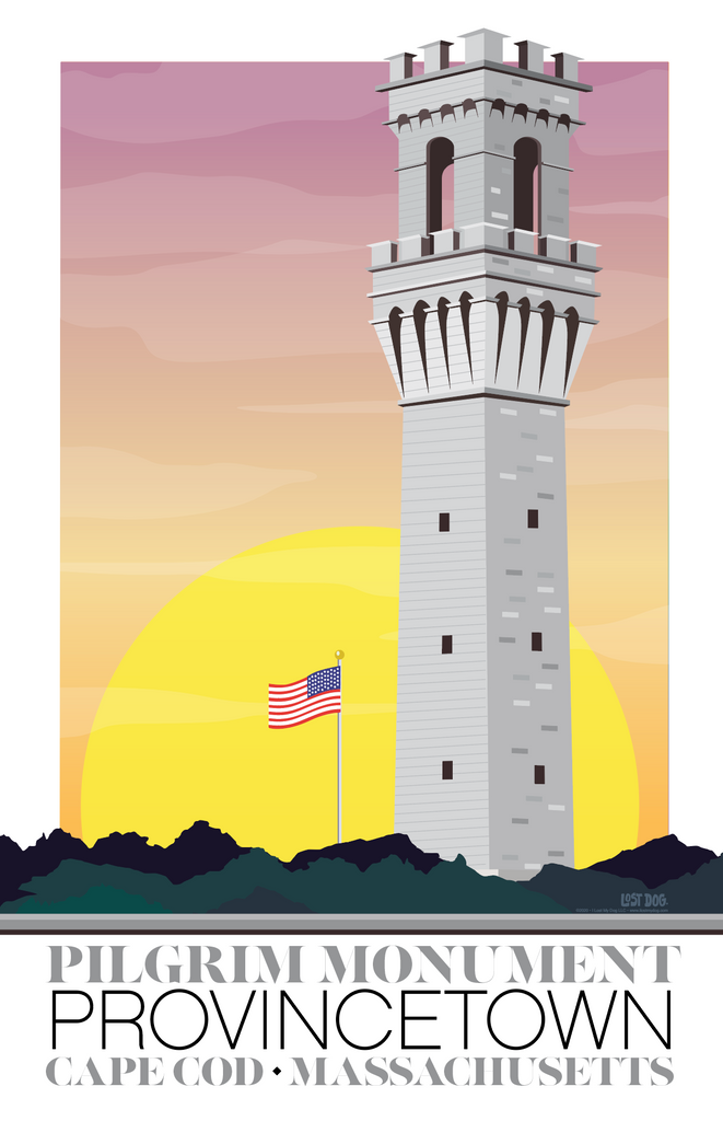 Provincetown Cape Cod Illustration