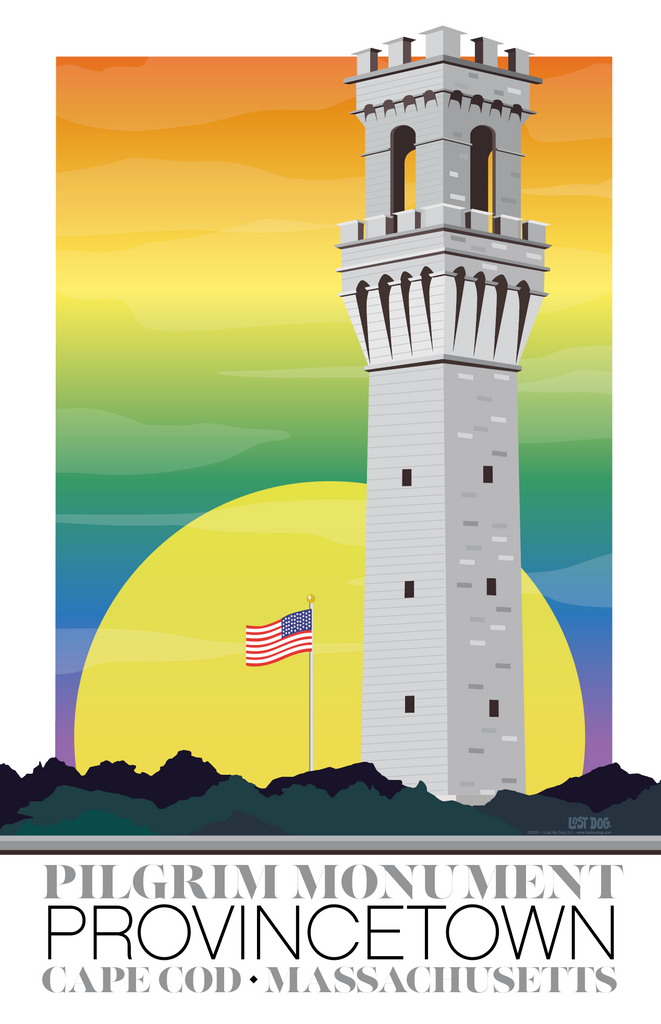 Provincetown Cape Cod Illustration