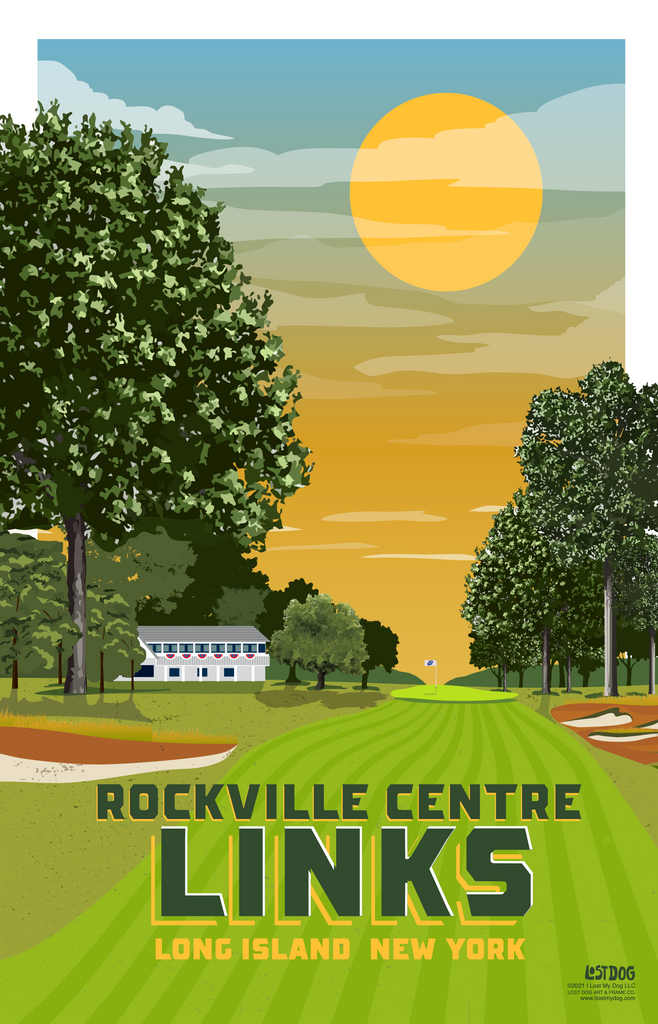 RVC LINKS Golf Course Illustration