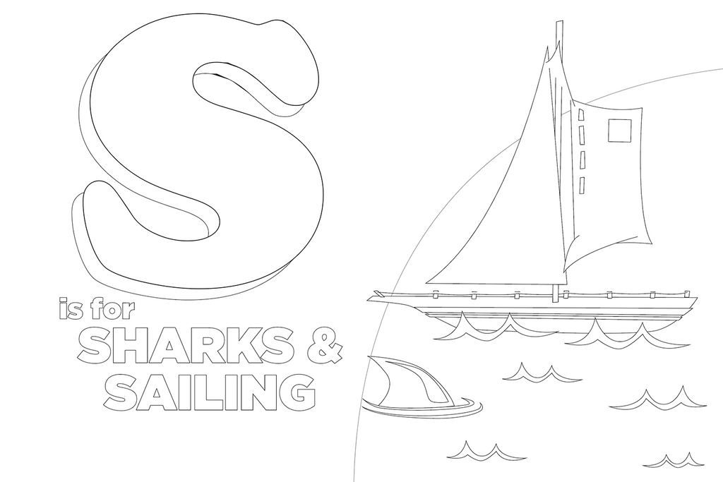 Coloring Pages: ABCs of Long Island