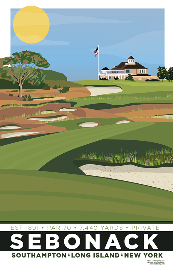 Sebonack Golf Course Illustration