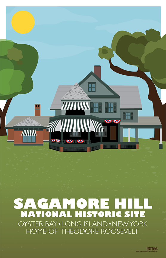 Sagamore Hill National Historic Site Illustration