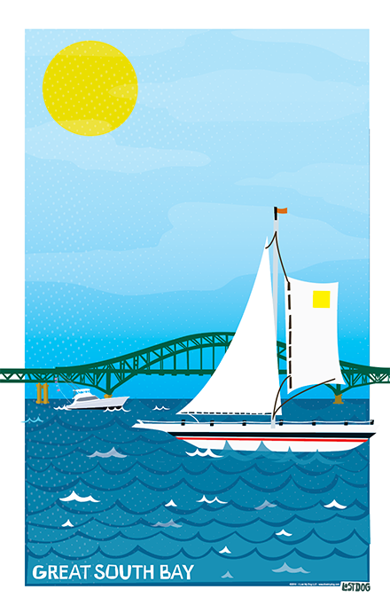 Sail Away Illustration