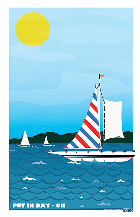 Sail Away Illustration