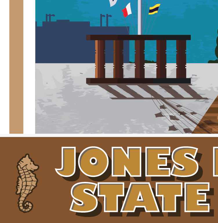 Jones Beach Tower & Boardwalk