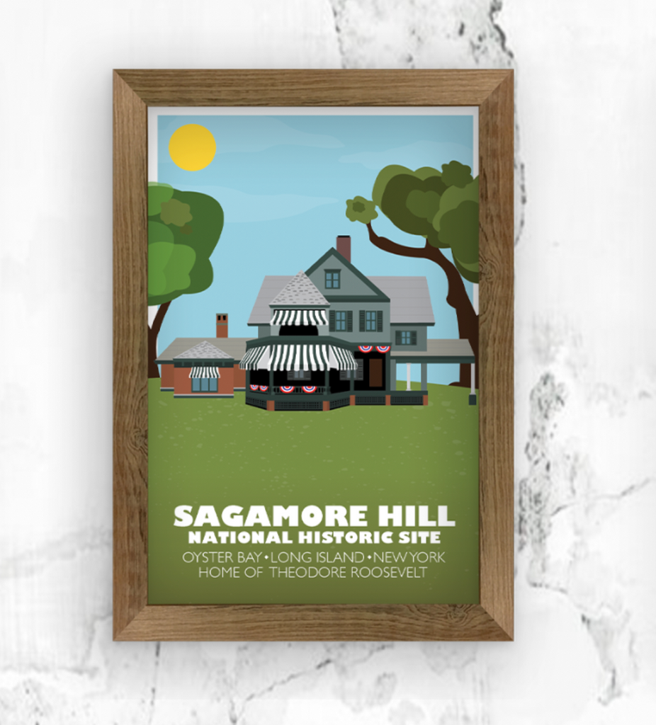 Sagamore Hill National Historic Site Illustration