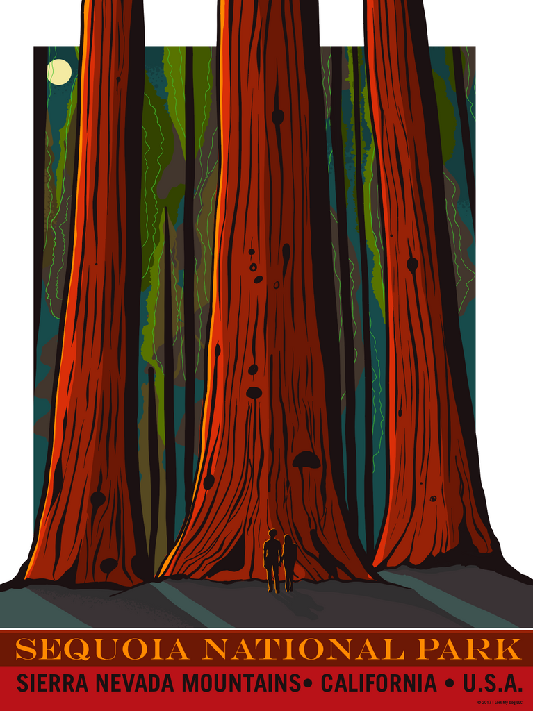 Sequoia National Park Poster