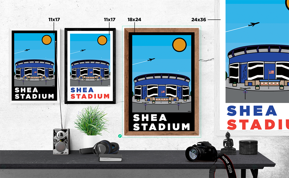 Shea Stadium: Thick Line Series