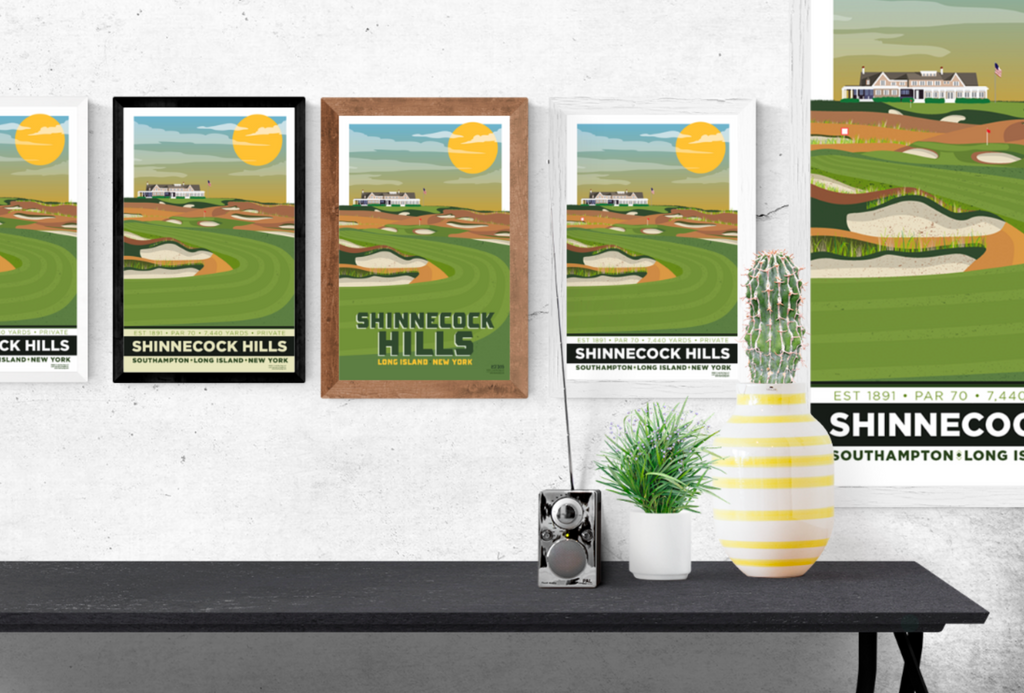 Shinnecock Hills Golf Course Illustration
