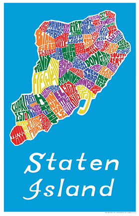 Staten Island Neighborhood Type Map