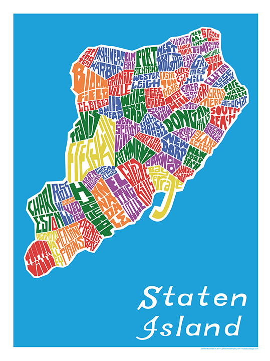 Staten Island Neighborhood Type Map