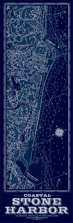 Stone Harbor Nautical Chart