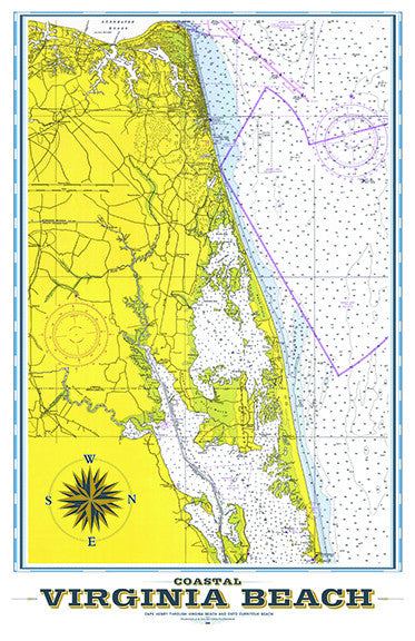 Virginia Beach Nautical Chart