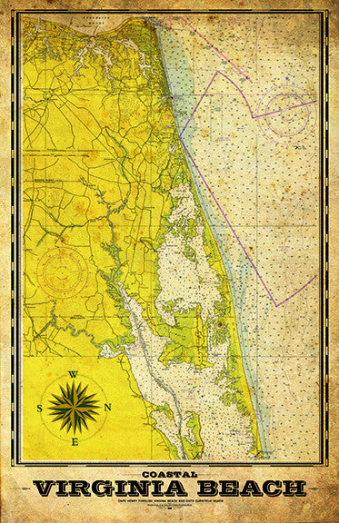 Virginia Beach Nautical Chart