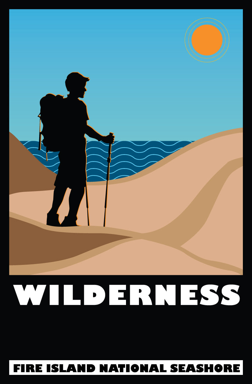 Wilderness Poster: National Park Series – LOST DOG Art & Frame