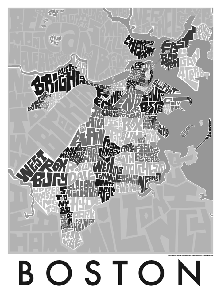 Boston Neighborhood Type Map