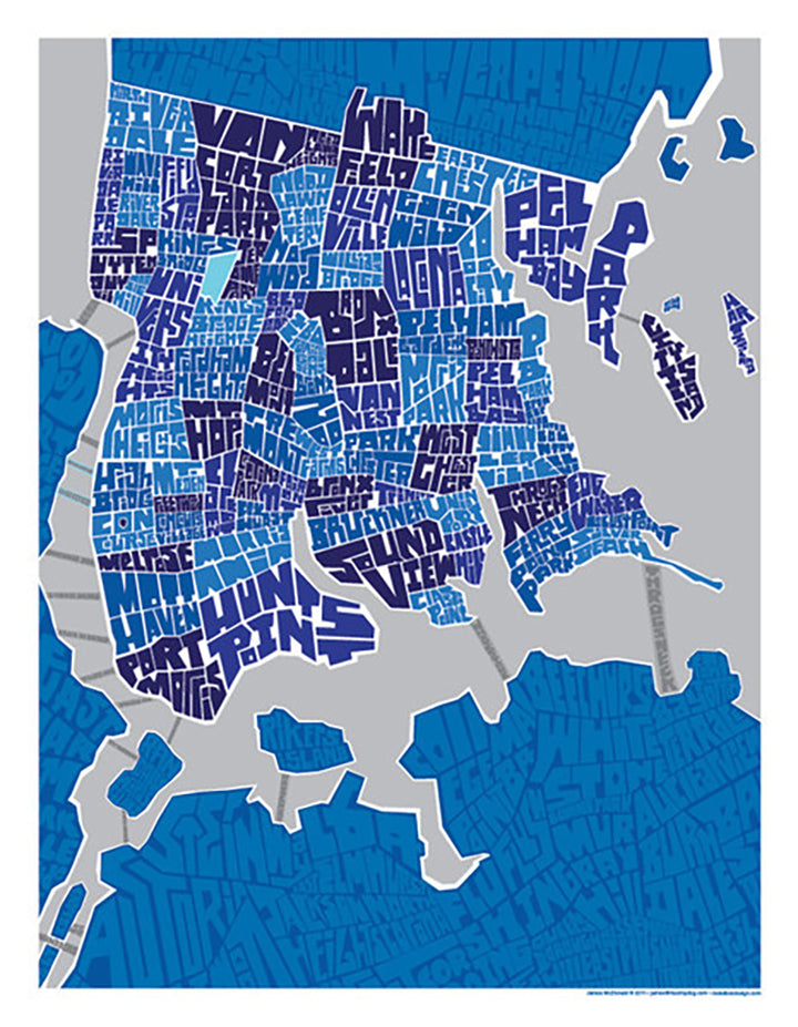 Bronx Neighborhood Type Map