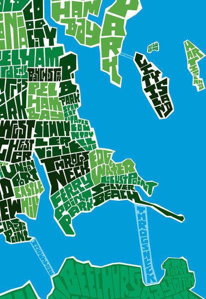 Bronx Neighborhood Type Map