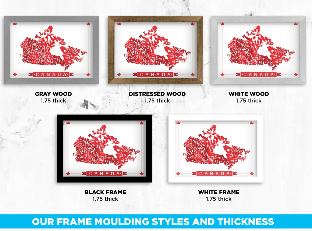 Canada Province Type Map