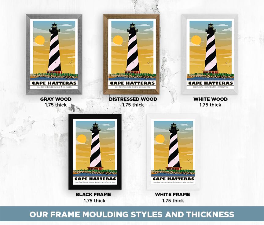 Cape Hatteras Lighthouse Illustration