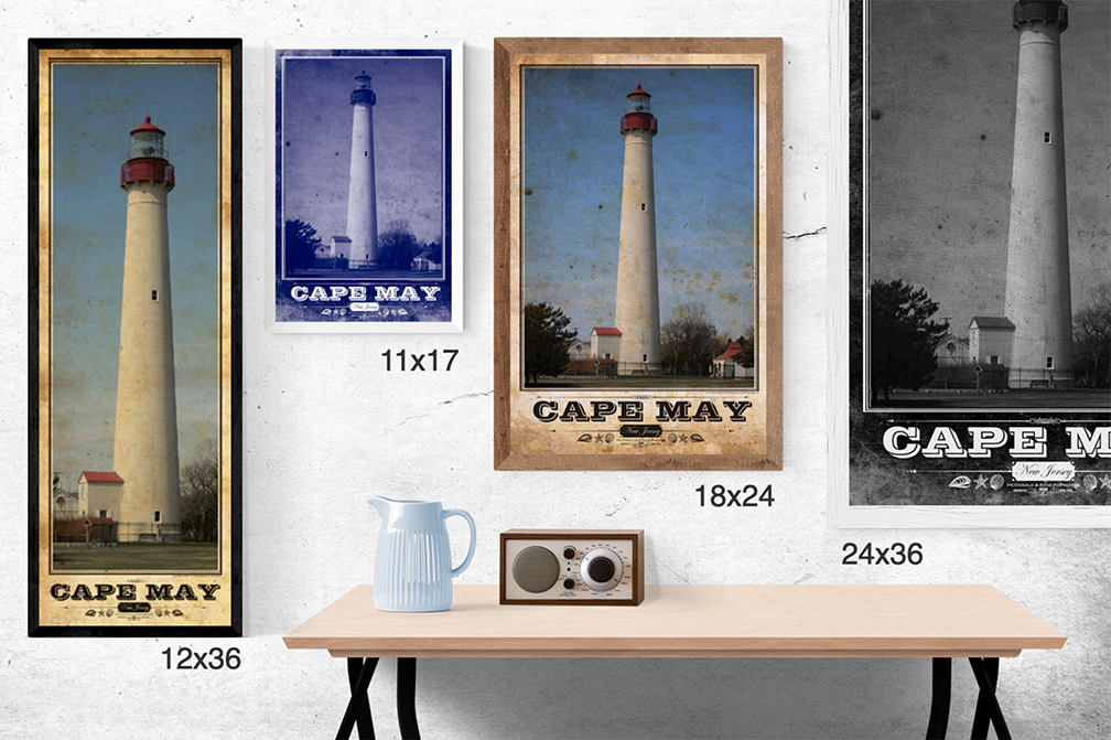 Cape May Vintage Travel Poster