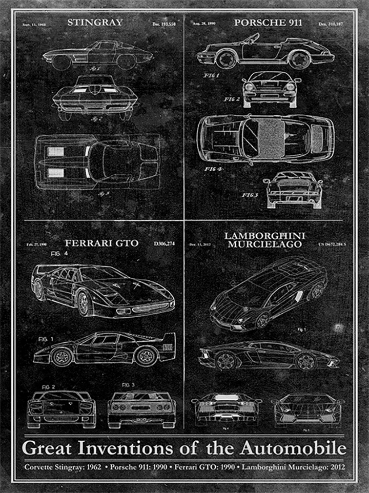 Car Inventions-Patent Art