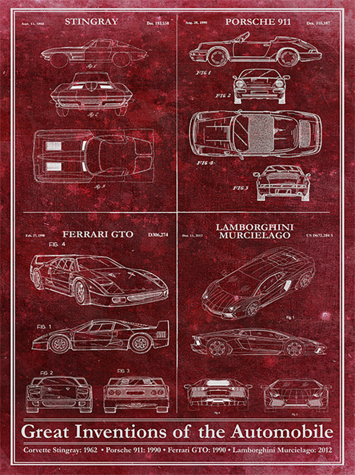 Car Inventions-Patent Art