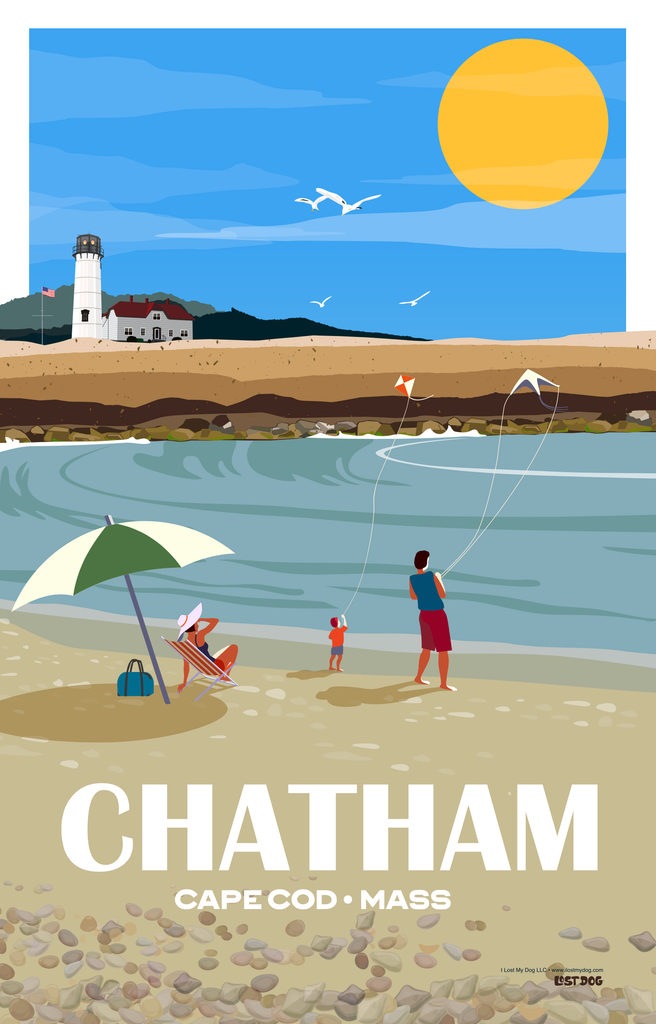 Chatham Beach Illustration