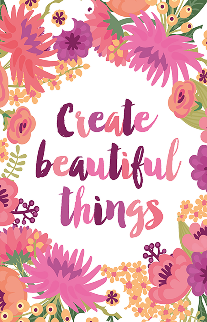 Create Beautiful Things Illustration
