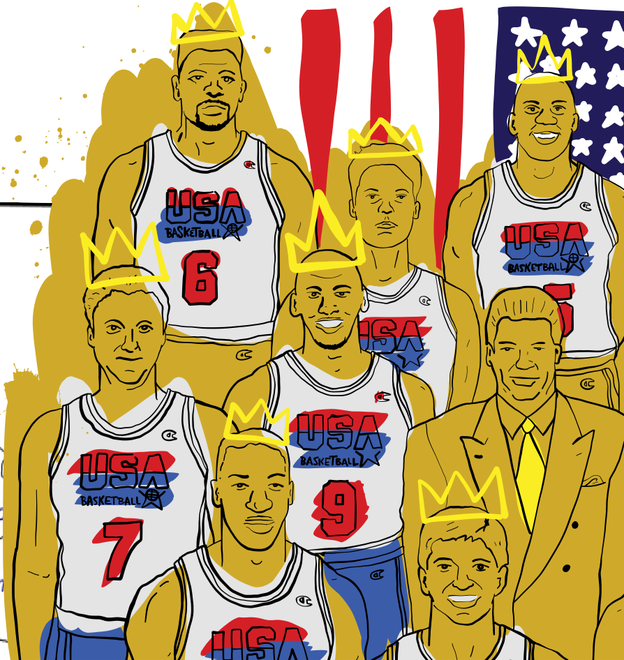 92 DREAM TEAM Illustration