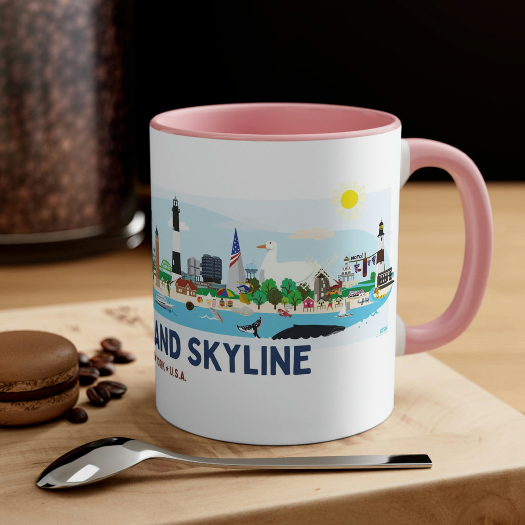 Long Island Skyline Mug