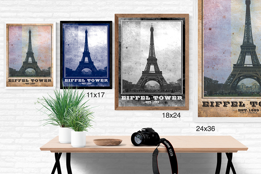 Eiffel Tower Vintage