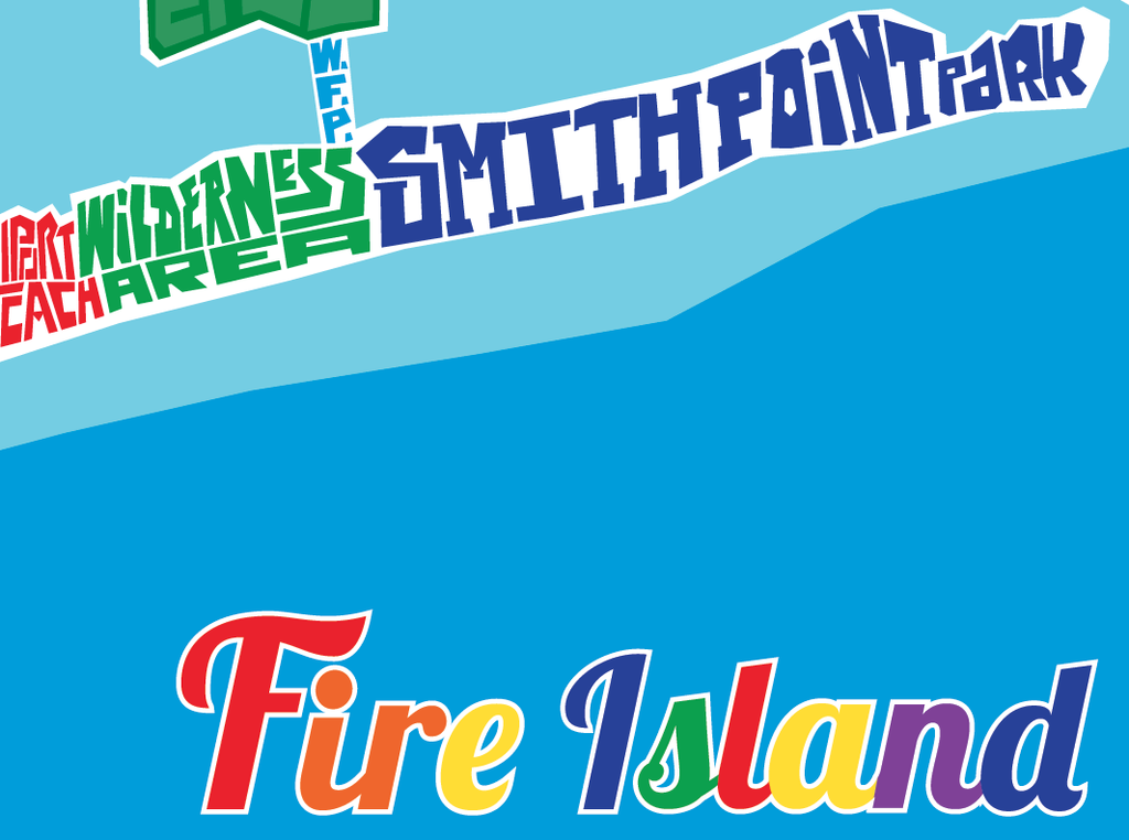 Fire Island Type Map