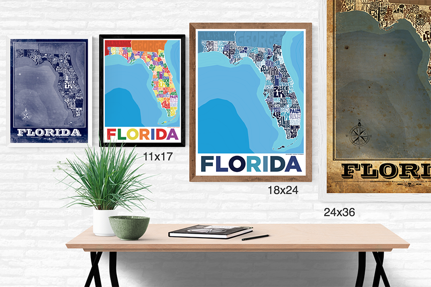 Florida Type Map