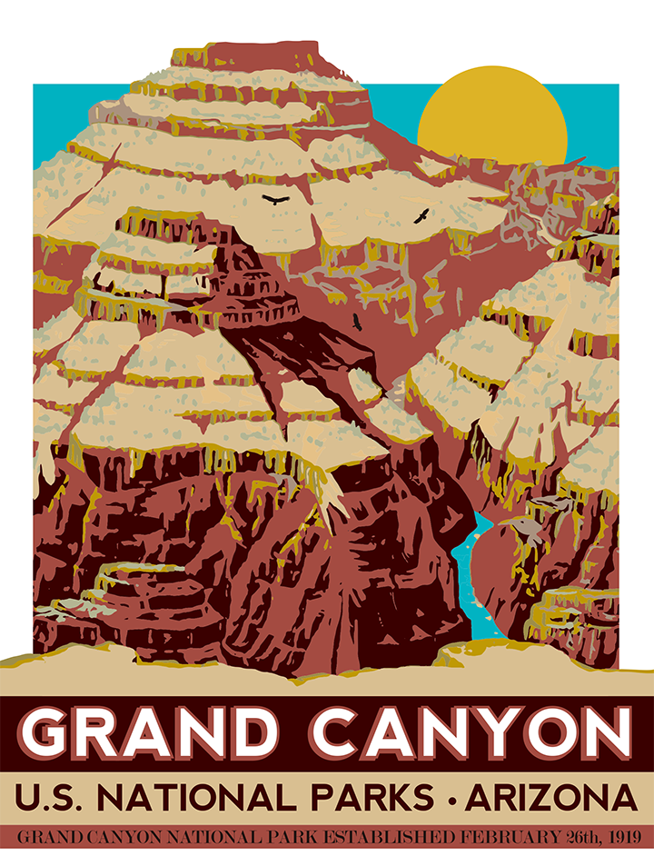 Grand Canyon National Park Poster