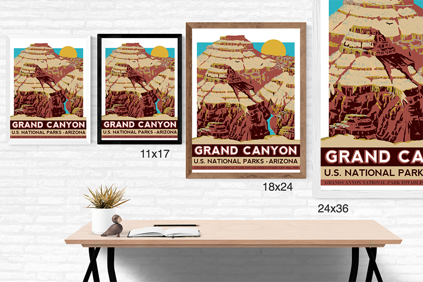 Grand Canyon National Park Poster