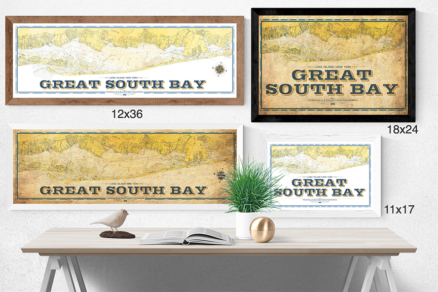 Great South Bay Nautical Chart