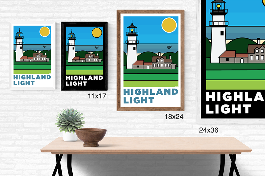 Highland Light, Cape Cod: Thick Line Series