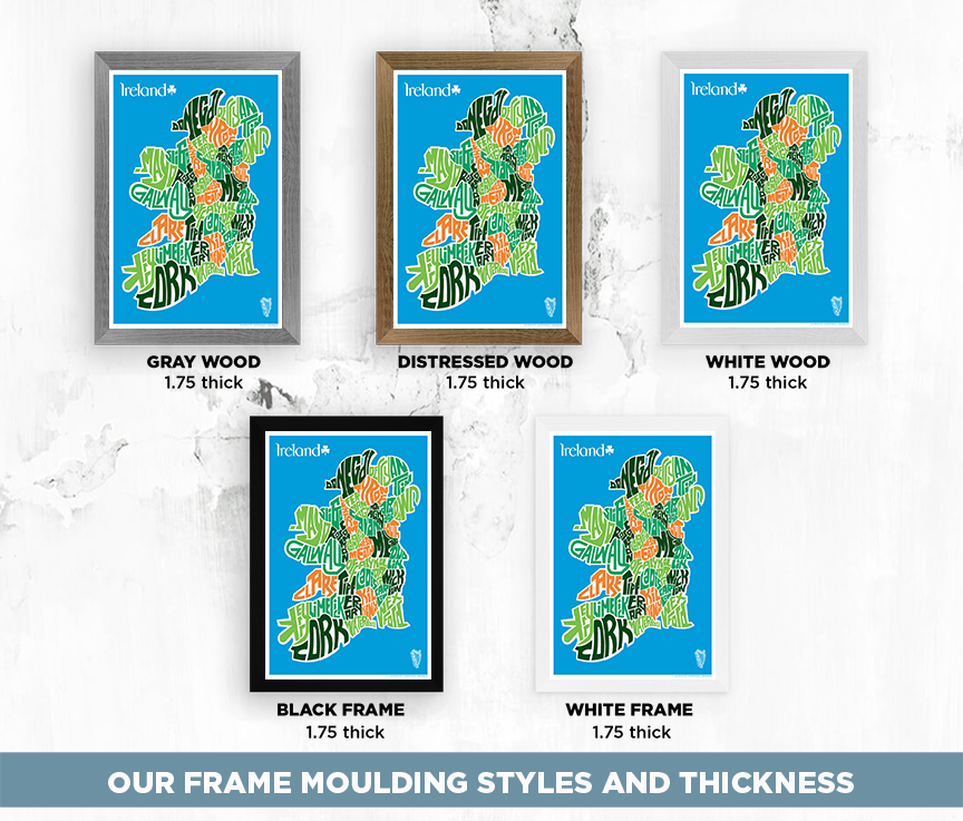 Ireland County Map