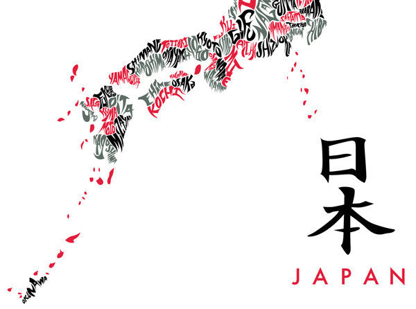 Japan Type Map